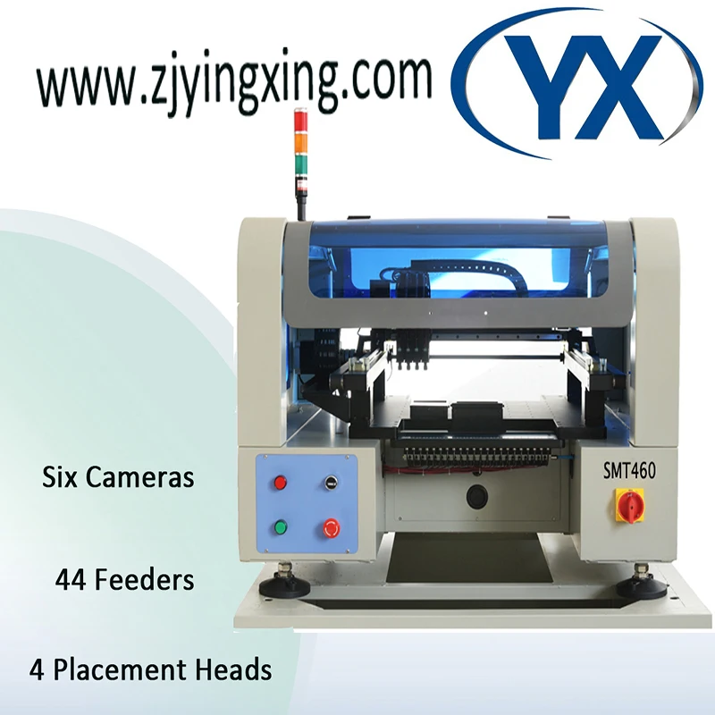 Automatic Conveyor SMT460 Visual Position Placement Machine with 6 Camera+4 Heads SMT Line
Automatic Conveyor SMT460 Visual Position Placement Machine with 6 Camera+4 Heads SMT Line