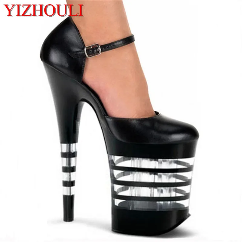 20cm gladiator women's pumps Platform sexy clubbing Exotic Dancer shoes 8 inch high heels Stripe clear party shoes
20cm gladiator women's pumps Platform sexy clubbing Exotic Dancer shoes 8 inch high heels Stripe clear party shoes