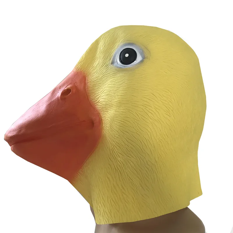 Halloween Mask Cute Yellow Duck Mask Animal Latex Full Mask Halloween Party Adult Mask Costume Carnival Halloween Party Supplies
Halloween Mask Cute Yellow Duck Mask Animal Latex Full Mask Halloween Party Adult Mask Costume Carnival Halloween Party Supplies