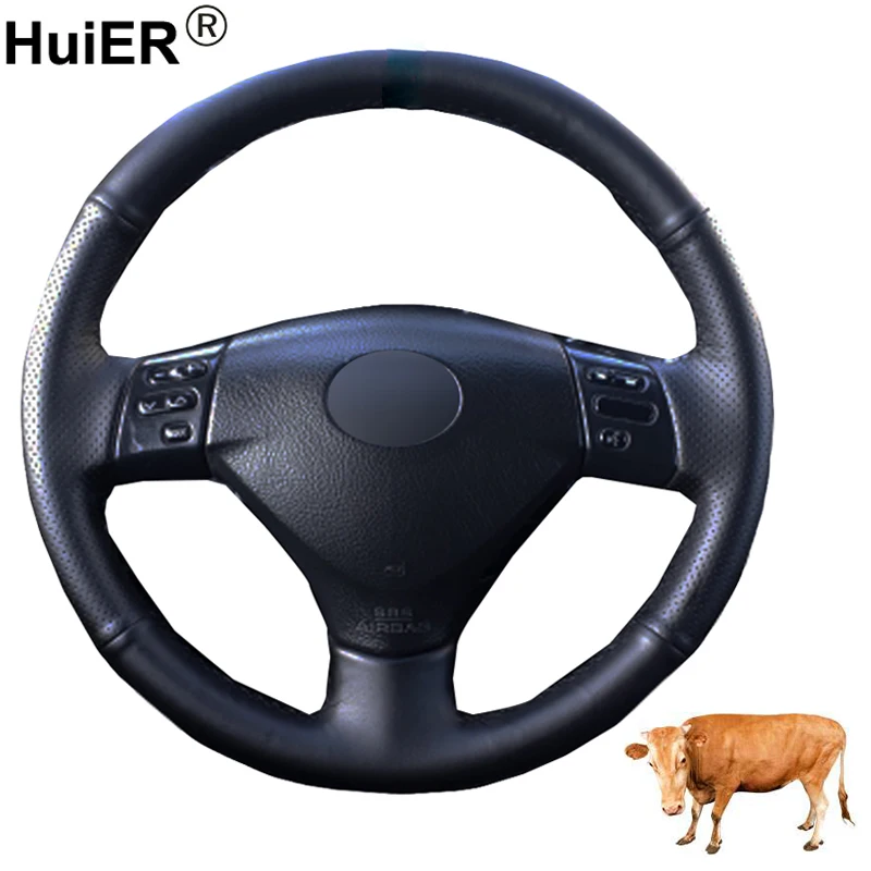 Hand Sewing Car Steering Wheel Cover Top Cow Leather For Lexus RX330 RX400h RX400 2004-2007 For Toyota Corolla Verso 2006 Camry
Hand Sewing Car Steering Wheel Cover Top Cow Leather For Lexus RX330 RX400h RX400 2004-2007 For Toyota Corolla Verso 2006 Camry