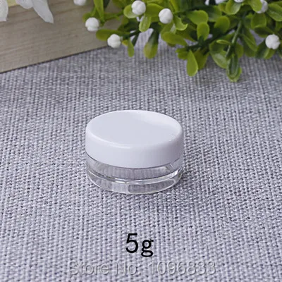 5g Small Plastic Jar White Lid, Cream Packing Jar, Empty Round Jar, Packing Box, Cosmetic Cream Jar, Round Container, 50pcs
5g Small Plastic Jar White Lid, Cream Packing Jar, Empty Round Jar, Packing Box, Cosmetic Cream Jar, Round Container, 50pcs
