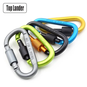 Carabiner Hook Clip Aluminum Carabiner Multitool Survival Climbing Carabiner Keychain Key D Shape Screw Lock Bottle Hook Hanging
Carabiner Hook Clip Aluminum Carabiner Multitool Survival Climbing Carabiner Keychain Key D Shape Screw Lock Bottle Hook Hanging