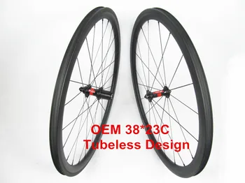 Tubeless Farsport FSC38-CM-23 DT240 38m Chinese high end OEM road tubeless wheel, 38 carbon fiber clincher wheelset
Tubeless Farsport FSC38-CM-23 DT240 38m Chinese high end OEM road tubeless wheel, 38 carbon fiber clincher wheelset