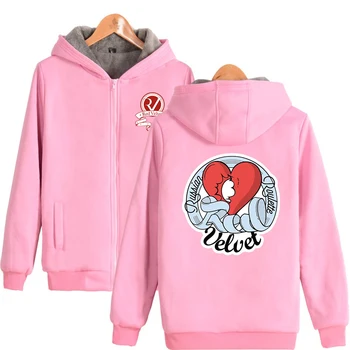 Red Velvet new Sweatshirt zipper thick sweatshirt letter printing casual fashion hoodie hoodie thick double zipper unisex hooded
Red Velvet new Sweatshirt zipper thick sweatshirt letter printing casual fashion hoodie hoodie thick double zipper unisex hooded