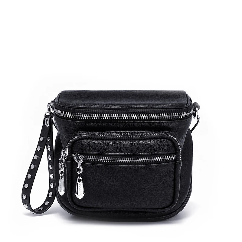 2019 New Fashion Popular Personality Wild PU Female Chest Bag Simple Rivet Shoulder Strap Female Waist Bag Diagonal Handbags
2019 New Fashion Popular Personality Wild PU Female Chest Bag Simple Rivet Shoulder Strap Female Waist Bag Diagonal Handbags
