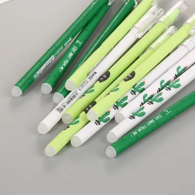 60pcs kawaii erasable pen cute cactus gel ink pens for school students office supplies cute korean stationery erasable pens
60pcs kawaii erasable pen cute cactus gel ink pens for school students office supplies cute korean stationery erasable pens