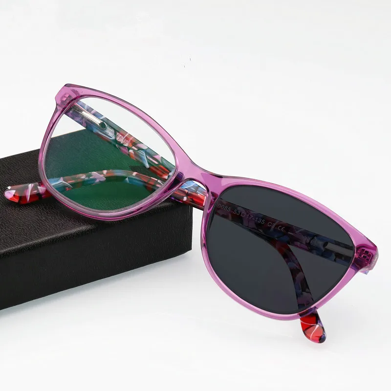 2019 High Quality Fashion women Cat eye Acetate eyeglasses Frame Transition Sun Photochromic Reading Glasses
2019 High Quality Fashion women Cat eye Acetate eyeglasses Frame Transition Sun Photochromic Reading Glasses