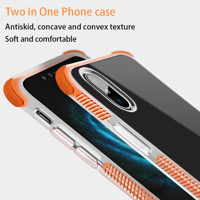 Phone Case For iPhone 7 8 plus X 6 6S Plus TPU+TPE Combination Protection Back Cover Thick Corner Design Silicone Soft Cases
Phone Case For iPhone 7 8 plus X 6 6S Plus TPU+TPE Combination Protection Back Cover Thick Corner Design Silicone Soft Cases