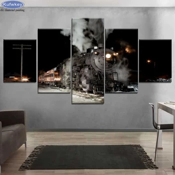 5 pcs diy diamond painting Train Road Pictures mosaic diamond Embroidery cross stitch full round Diamond picture home decorative
5 pcs diy diamond painting Train Road Pictures mosaic diamond Embroidery cross stitch full round Diamond picture home decorative
