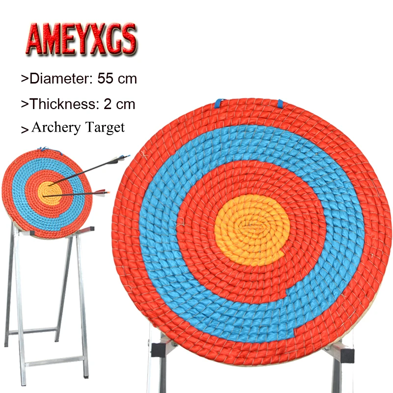 1pc Archery Grass Target Arrow Target Diameter 55cm Straw Bow And Arrow Shooting Targets Board For Outdoor Sports Accessories
1pc Archery Grass Target Arrow Target Diameter 55cm Straw Bow And Arrow Shooting Targets Board For Outdoor Sports Accessories