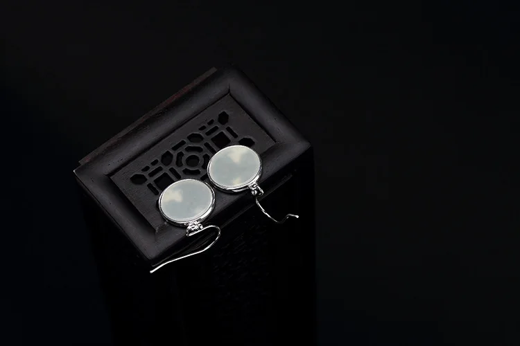 agate silver earrings for girls 11