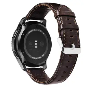 For Samsung Galaxy Gear S2 S3 Frontier Classic Galaxy Watch 42mm 46mm Leather Loop for Huami Amazfit 18MM 20m 22mm Band
For Samsung Galaxy Gear S2 S3 Frontier Classic Galaxy Watch 42mm 46mm Leather Loop for Huami Amazfit 18MM 20m 22mm Band