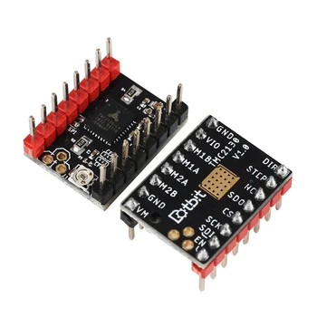 Super Silent Stepper Motor Driver Module with Heat Sink for MKS GEN&TriGorilla MainBoard DU55
Super Silent Stepper Motor Driver Module with Heat Sink for MKS GEN&TriGorilla MainBoard DU55