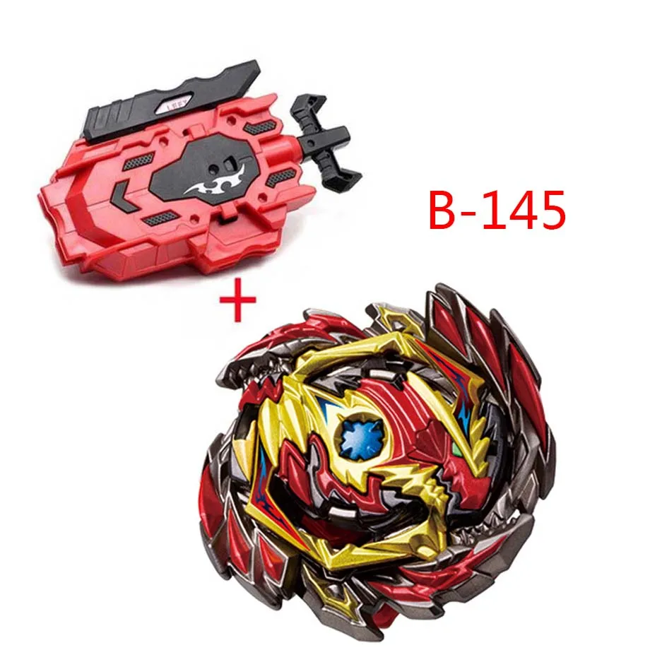 New Launchers strongest Beyblade Burst Toys B-145 B-144 B-133 B-131 Bayblade Toupie Metal God Spinning Top Bey Blade Blades Toy
New Launchers strongest Beyblade Burst Toys B-145 B-144 B-133 B-131 Bayblade Toupie Metal God Spinning Top Bey Blade Blades Toy