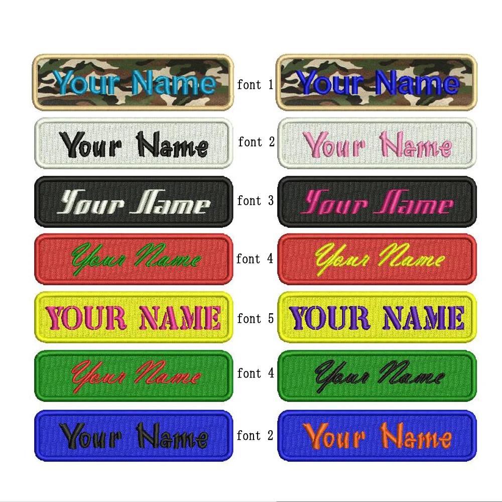 5pcs/lot Custom embroidery name Patch name tag personalized name and number embroidery patches customized name tag
5pcs/lot Custom embroidery name Patch name tag personalized name and number embroidery patches customized name tag