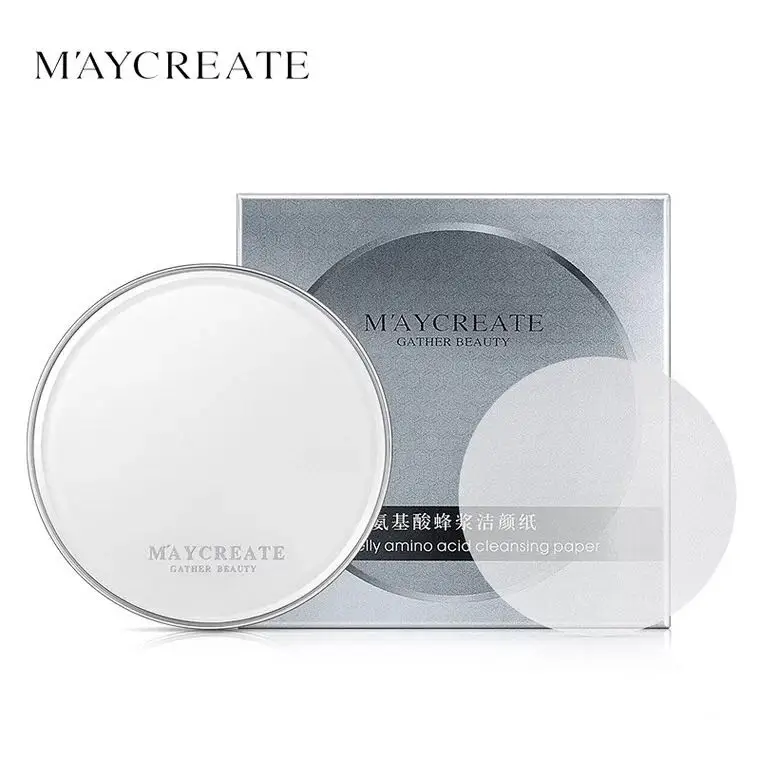 Maycreate 50 шт. Быстрый Средства для снятия макияжа маточное молочко аминокислоты