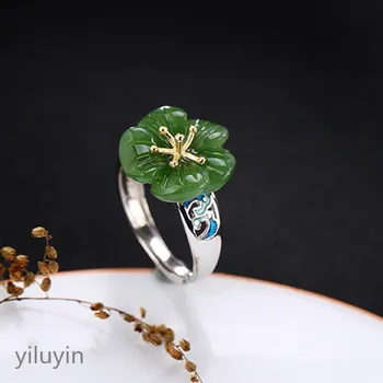 KJJEAXCMY boutique jewelry S925 Sterling Silver Vintage and Tian Biyu plum blossom mosaic Cloisonne lady high-end open ring
KJJEAXCMY boutique jewelry S925 Sterling Silver Vintage and Tian Biyu plum blossom mosaic Cloisonne lady high-end open ring