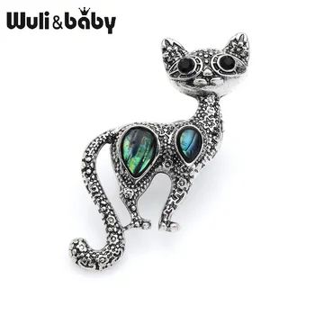 Wuli&baby Vintage Natural Shell Hairless Cat Animal Fox Brooches For Women And Men New Year's Gifts
Wuli&baby Vintage Natural Shell Hairless Cat Animal Fox Brooches For Women And Men New Year's Gifts