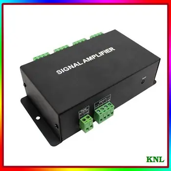 8 Groups SPI Signal Output led RGB Signal Amplifier, RGB Led Strip Dream-color Signal Controller, DC12V-24V
8 Groups SPI Signal Output led RGB Signal Amplifier, RGB Led Strip Dream-color Signal Controller, DC12V-24V