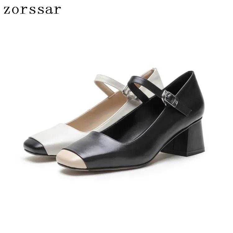 Zorssar Woman High Heels Fashion Buckle Strap Female Pumps 2019 Genuine Leather Ladies Party Wedding Shoes
Zorssar Woman High Heels Fashion Buckle Strap Female Pumps 2019 Genuine Leather Ladies Party Wedding Shoes