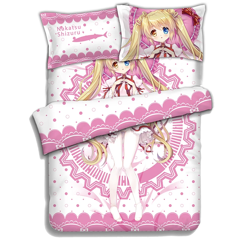 Japanese Anime Rewrite Nakatsu Shizuru Bedding Sheet Bedding Sets Comforter Sets Pillow Case 4PCS
Japanese Anime Rewrite Nakatsu Shizuru Bedding Sheet Bedding Sets Comforter Sets Pillow Case 4PCS