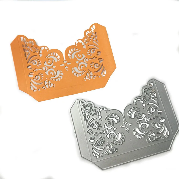 DIY Flourish Lace Pocket Dies Metal Cutting Dies Stencil for DIY Scrapbooking album Decorative Embossing Craft Paper Cards Tool
DIY Flourish Lace Pocket Dies Metal Cutting Dies Stencil for DIY Scrapbooking album Decorative Embossing Craft Paper Cards Tool
