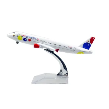 Colombian national airline Blue Airbus 320 16cm airplane models child Birthday gift plane models toys Free Shipping
Colombian national airline Blue Airbus 320 16cm airplane models child Birthday gift plane models toys Free Shipping