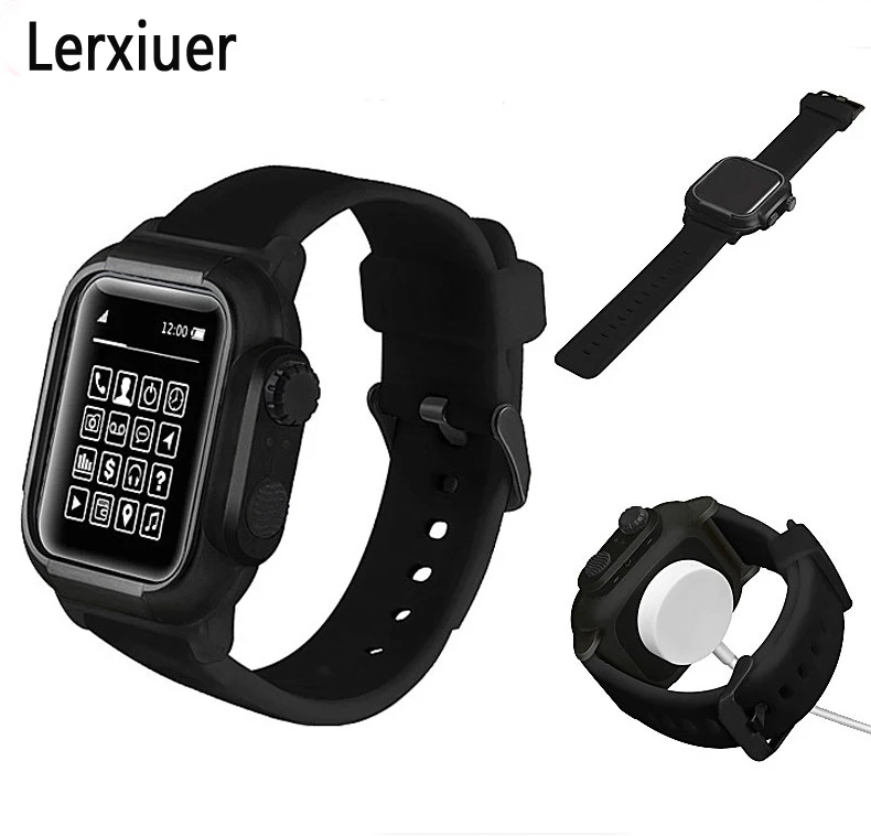 Case+Strap for Apple Watch band 4 3 iwatch band 42mm 44mm accessories Silicone Bracelet Waterproof Protective case bumper
Case+Strap for Apple Watch band 4 3 iwatch band 42mm 44mm accessories Silicone Bracelet Waterproof Protective case bumper