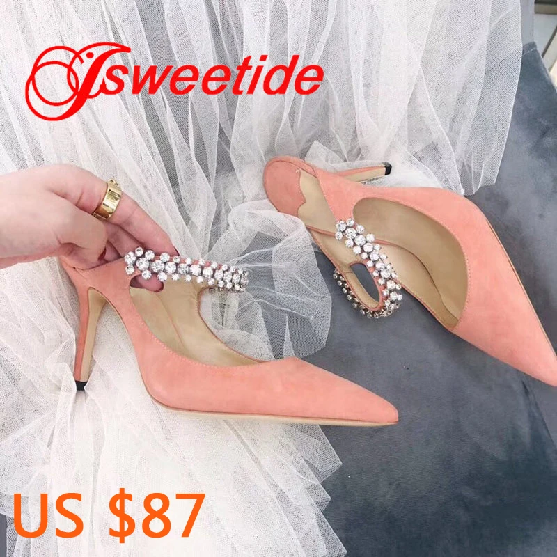 Genuine Leather High Heels Slippers Women Flock and Patent leather Slippers Women Summer Pointed Handmade Slipper Leather Shoes
Genuine Leather High Heels Slippers Women Flock and Patent leather Slippers Women Summer Pointed Handmade Slipper Leather Shoes
