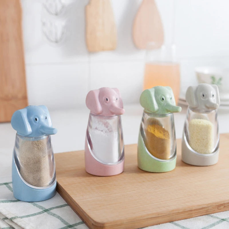 Cute Elephant Kitchen Organizer Supplies Barbecue Spray Seasoning Cans Pepper Bottle Jars For Spices Storage Bottles
Cute Elephant Kitchen Organizer Supplies Barbecue Spray Seasoning Cans Pepper Bottle Jars For Spices Storage Bottles