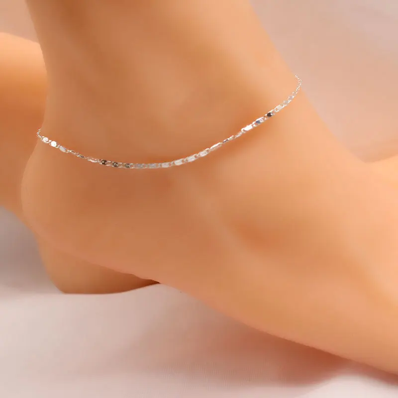 LOREDANA Single layer geometry Female Anklets Barefoot Crochet Sandals Foot Jewelry Leg On Foot Ankle Bracelets For Women
LOREDANA Single layer geometry Female Anklets Barefoot Crochet Sandals Foot Jewelry Leg On Foot Ankle Bracelets For Women