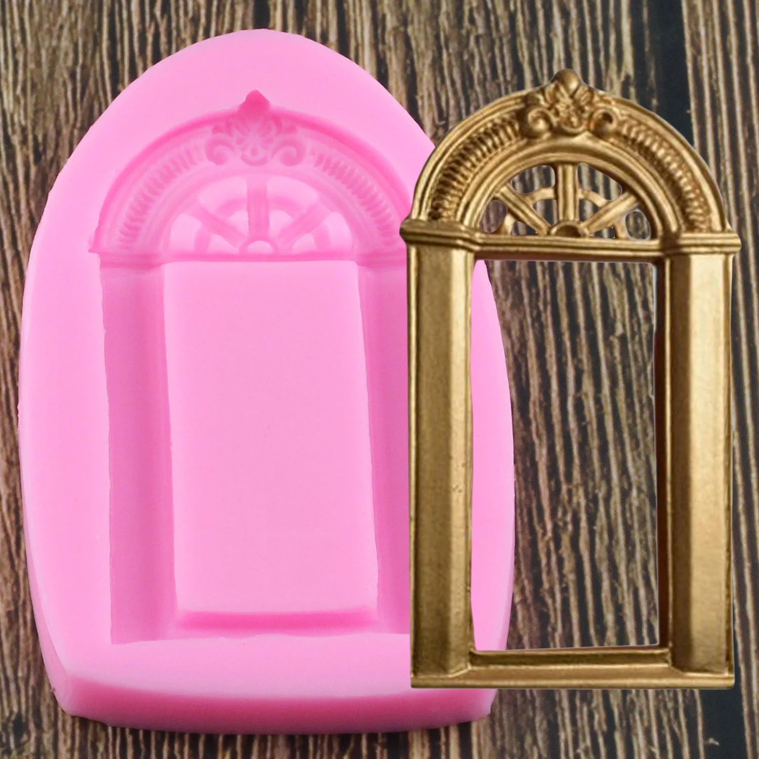 3D Sugar Craft Door Silicone Mold Polymer Clay Molds Cake Decorating Tools Kitchen Baking Chocolate Fondant Candy Moulds
3D Sugar Craft Door Silicone Mold Polymer Clay Molds Cake Decorating Tools Kitchen Baking Chocolate Fondant Candy Moulds