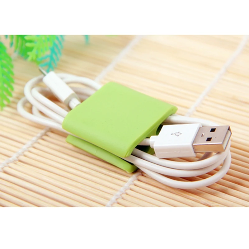 2PCS/lot Multipurpose Cable Wire Organizer Clip Tidy USB Charger Cord Holder desktop Fixed clamp | Дом и сад