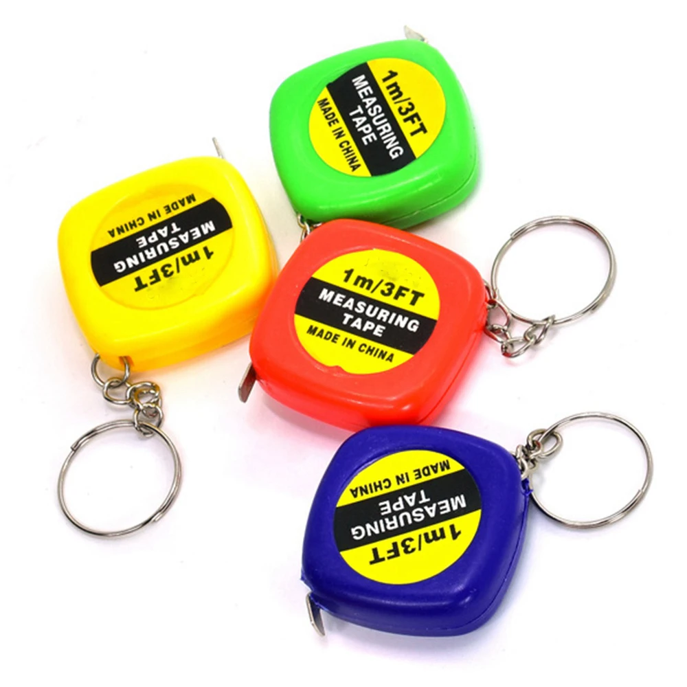 1Pcs 1m/3ft Easy Retractable Ruler Tape Measure Mini Portable Pull Ruler Keychain New Color Random Convenient Hand Tool
1Pcs 1m/3ft Easy Retractable Ruler Tape Measure Mini Portable Pull Ruler Keychain New Color Random Convenient Hand Tool
