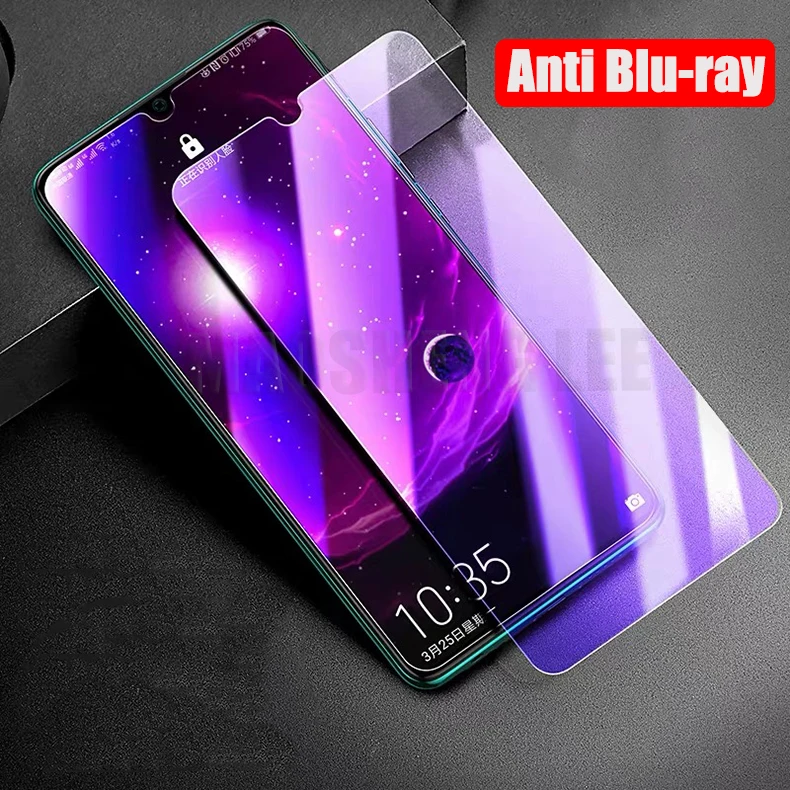 Закаленное стекло 2 шт./лот для Huawei P30 Lite защита экрана Anti Blu Ray lite защитная