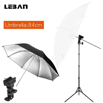 Flash Kit soft umbrella +reflective umbrella+4 Section 180cm Folding Light Stand +Hot Shoe holder
Flash Kit soft umbrella +reflective umbrella+4 Section 180cm Folding Light Stand +Hot Shoe holder