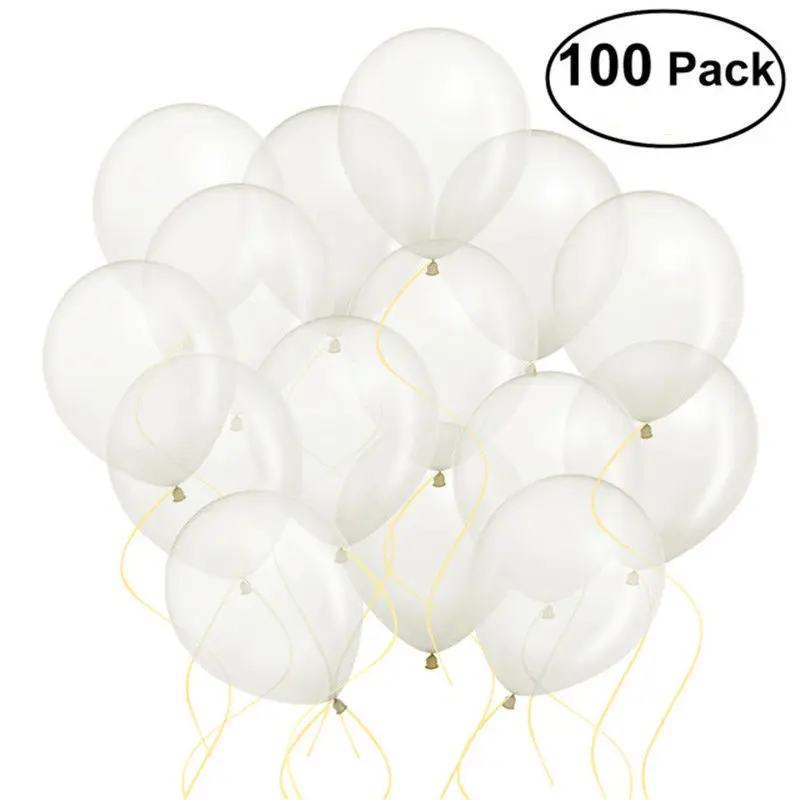 100pcs 12 Inch Bright Color Latex Metallic Balloons Pearl Balloons Wedding Decorations Ballon White Ball
100pcs 12 Inch Bright Color Latex Metallic Balloons Pearl Balloons Wedding Decorations Ballon White Ball