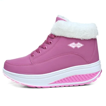 Winter Female Plus Women Shoes Snow Platform Women Boots Women Thermal Cotton-padded Shoes Flat Ankle Boots
Winter Female Plus Women Shoes Snow Platform Women Boots Women Thermal Cotton-padded Shoes Flat Ankle Boots