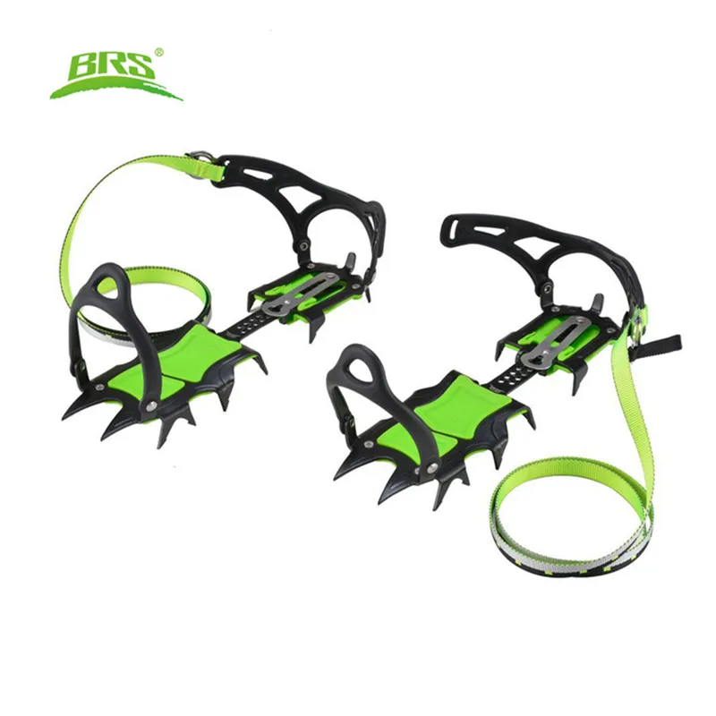 BRS Climbing Fourteen Teeth 25/40mm Ice Crampons Winter Snow Boot Shoe Covers Gripper Manganese Steel Ice Grippers Crampon
BRS Climbing Fourteen Teeth 25/40mm Ice Crampons Winter Snow Boot Shoe Covers Gripper Manganese Steel Ice Grippers Crampon