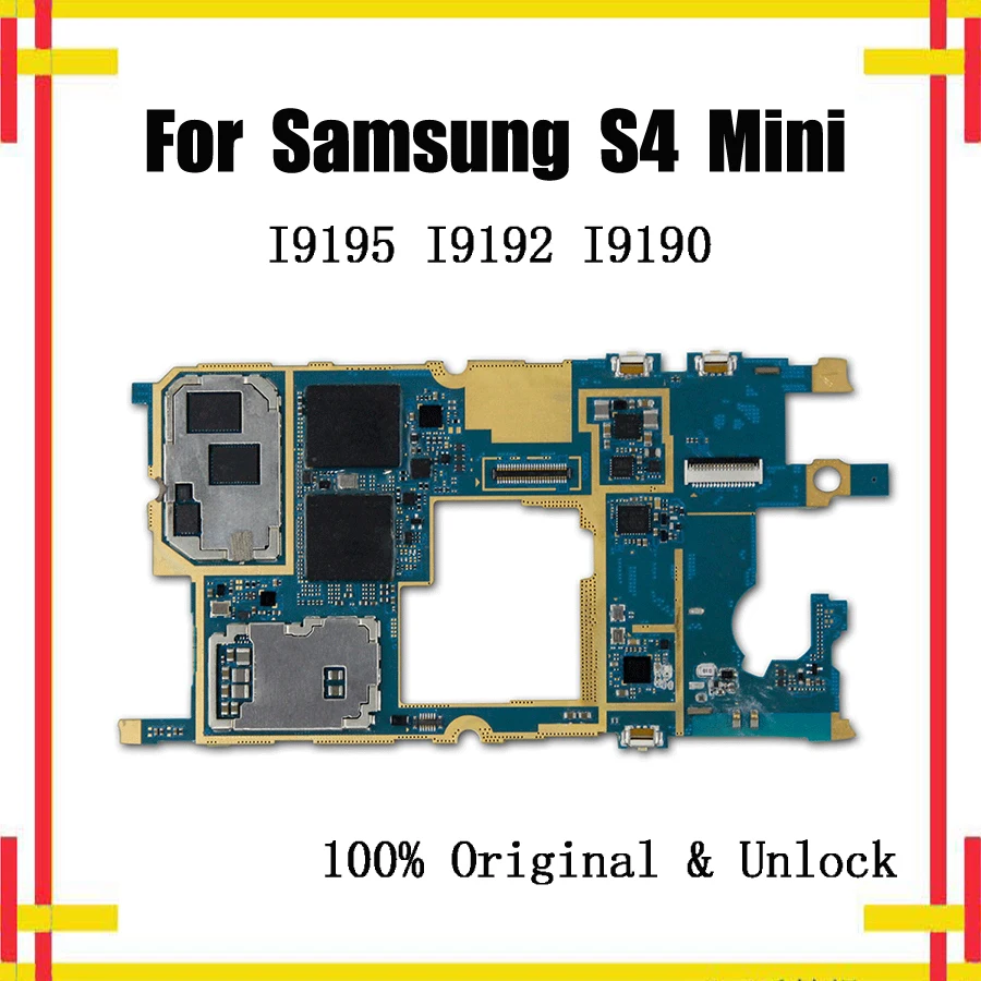 For Samsung S4 Mini I9195 I9192 I9190 Original Unlock Motherboard With Chips Logic Board
For Samsung S4 Mini I9195 I9192 I9190 Original Unlock Motherboard With Chips Logic Board