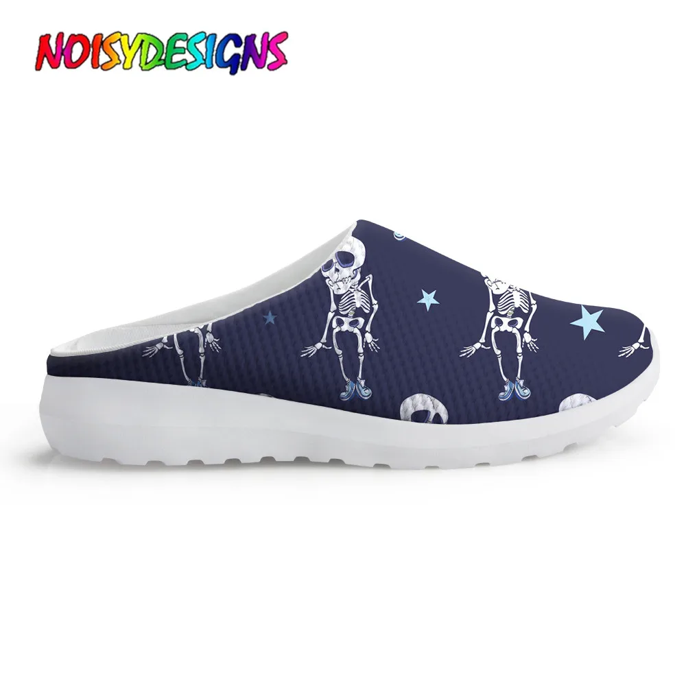 NOISYDESIGNS Black White Dancing Skeletons Slippers in Women's Slippers Air Mesh Sandals Shoes Female Sandalias Mujer 2019 Hot
NOISYDESIGNS Black White Dancing Skeletons Slippers in Women's Slippers Air Mesh Sandals Shoes Female Sandalias Mujer 2019 Hot