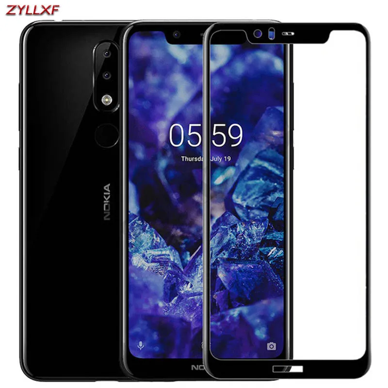 2PCS For Nokia 5.1 Plus Full cover Tempered Glass Screen Protector film 5.86 in 9H 2.5D Safety Film On 5.1Plus TA-1105 TA-1108
2PCS For Nokia 5.1 Plus Full cover Tempered Glass Screen Protector film 5.86 in 9H 2.5D Safety Film On 5.1Plus TA-1105 TA-1108