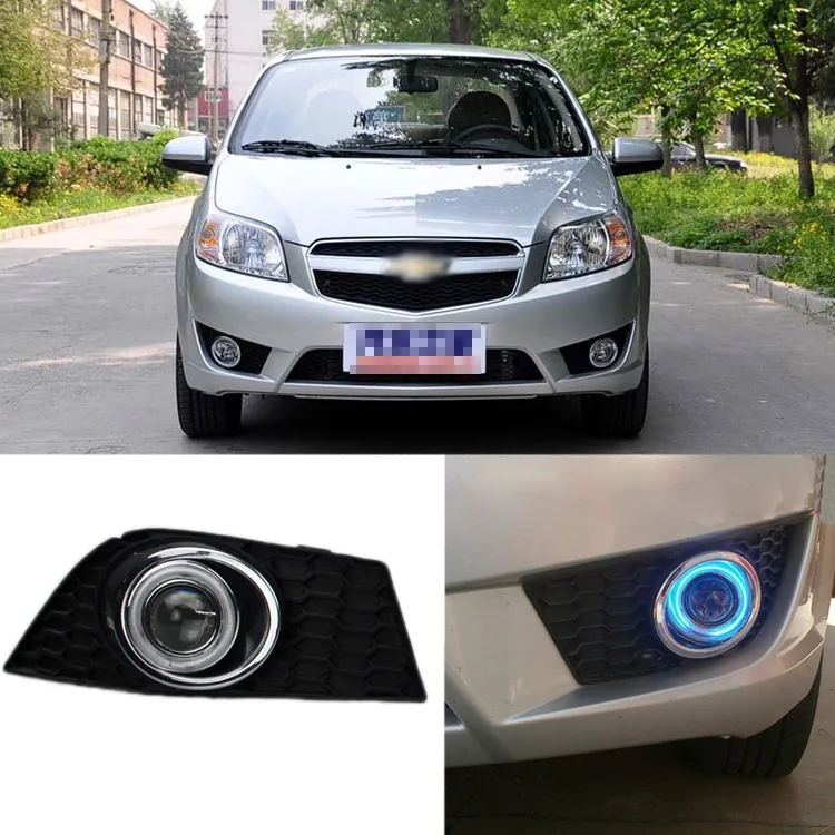 Ownsun Superb 55W Halogen Bulbs COB Fog Lights Source Angel Eye Bumper Cover For Chevrolet Lova 2009-2012
Ownsun Superb 55W Halogen Bulbs COB Fog Lights Source Angel Eye Bumper Cover For Chevrolet Lova 2009-2012