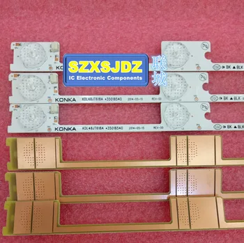20pcs x 6v LED Bar TV Backlight Tapes for Konka KDL48JT618A 35018540 6-LEDs 442mm 48 Backlit TV
20pcs x 6v LED Bar TV Backlight Tapes for Konka KDL48JT618A 35018540 6-LEDs 442mm 48 Backlit TV