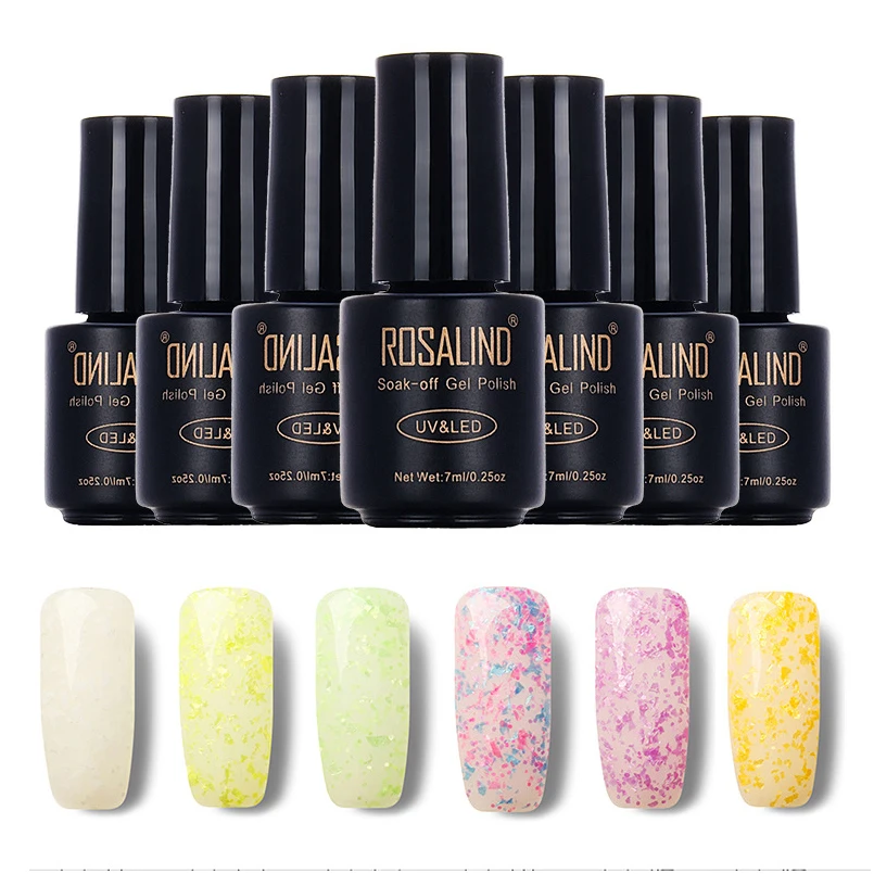 Rosalind 24Colors Snowflake Series Gel Varnish 7ML Long lasting UV Gel Nail Black Bottle Beauty Nail Art Nail Gel Polish Lacquer
Rosalind 24Colors Snowflake Series Gel Varnish 7ML Long lasting UV Gel Nail Black Bottle Beauty Nail Art Nail Gel Polish Lacquer