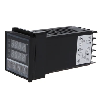 REX-C100FK02-M*AN DA Digital PID Temperature Control Controller Thermostat Relay Output K Type Input AC110V-240V 50HZ REX-C100
REX-C100FK02-M*AN DA Digital PID Temperature Control Controller Thermostat Relay Output K Type Input AC110V-240V 50HZ REX-C100