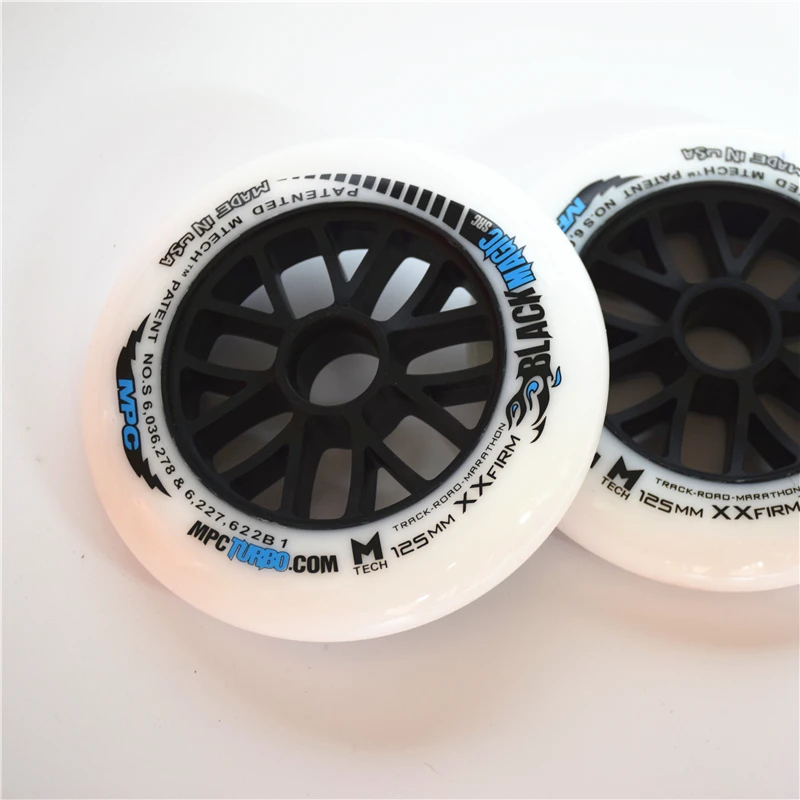 6 pcs/lot Professional Road Track Marathon Inline Speed Skating Wheel for MPC White 125mm Black Magic Racing Competition Rodas
6 pcs/lot Professional Road Track Marathon Inline Speed Skating Wheel for MPC White 125mm Black Magic Racing Competition Rodas