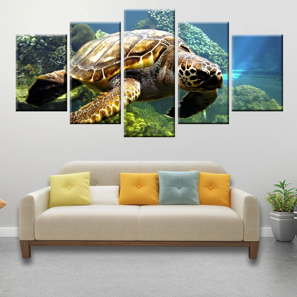 HD Print Home Decor 5 Piece Canvas Undersea Turtle Poster Picture Living Room Bedroom Wall Art
HD Print Home Decor 5 Piece Canvas Undersea Turtle Poster Picture Living Room Bedroom Wall Art