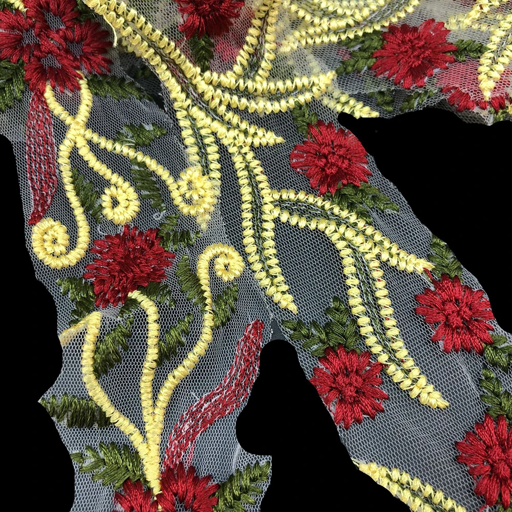 Lychee Life 2 Yard Net Yarn Lace Ribbon Embroidery Lace Trims DIY Handmade Sewing Dress Clothes Supplies Decoration
Lychee Life 2 Yard Net Yarn Lace Ribbon Embroidery Lace Trims DIY Handmade Sewing Dress Clothes Supplies Decoration