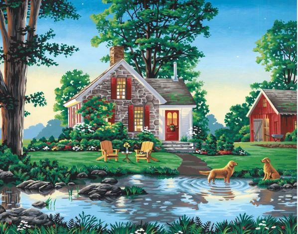 DIY Diamond embroidery Landscape Cabin Forest Cross Stitch 5D diamond painting rhinestones Home Decor Christmas gift
DIY Diamond embroidery Landscape Cabin Forest Cross Stitch 5D diamond painting rhinestones Home Decor Christmas gift